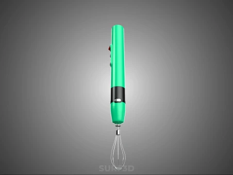 HAND ELECTRIC TOOL STIRRER SPRING WHISK MIXER BLENDER EGG BEATER 3D Model