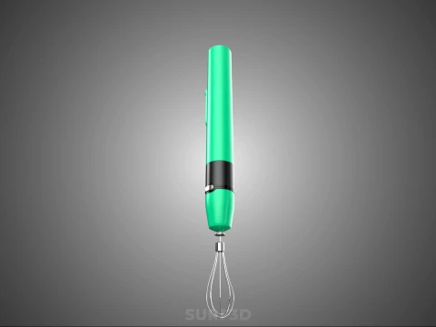 HAND ELECTRIC TOOL STIRRER SPRING WHISK MIXER BLENDER EGG BEATER 3D Model