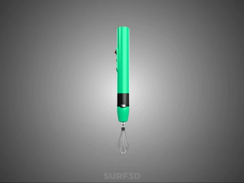 HAND ELECTRIC TOOL STIRRER SPRING WHISK MIXER BLENDER EGG BEATER 3D Model