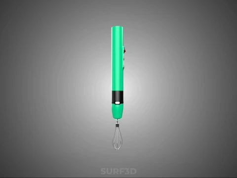 HAND ELECTRIC TOOL STIRRER SPRING WHISK MIXER BLENDER EGG BEATER 3D Model