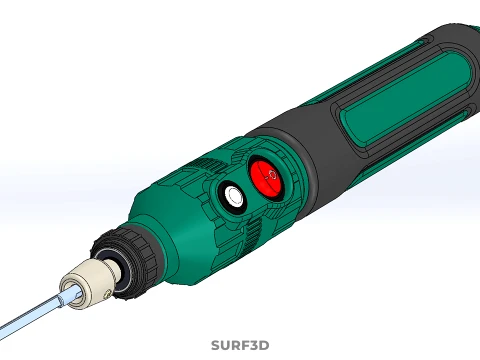 CORDLESS ENGRAVER PEN ENGRAVING ENGRAVE ETCHER CRAFTING SCULPTOR 3D Model