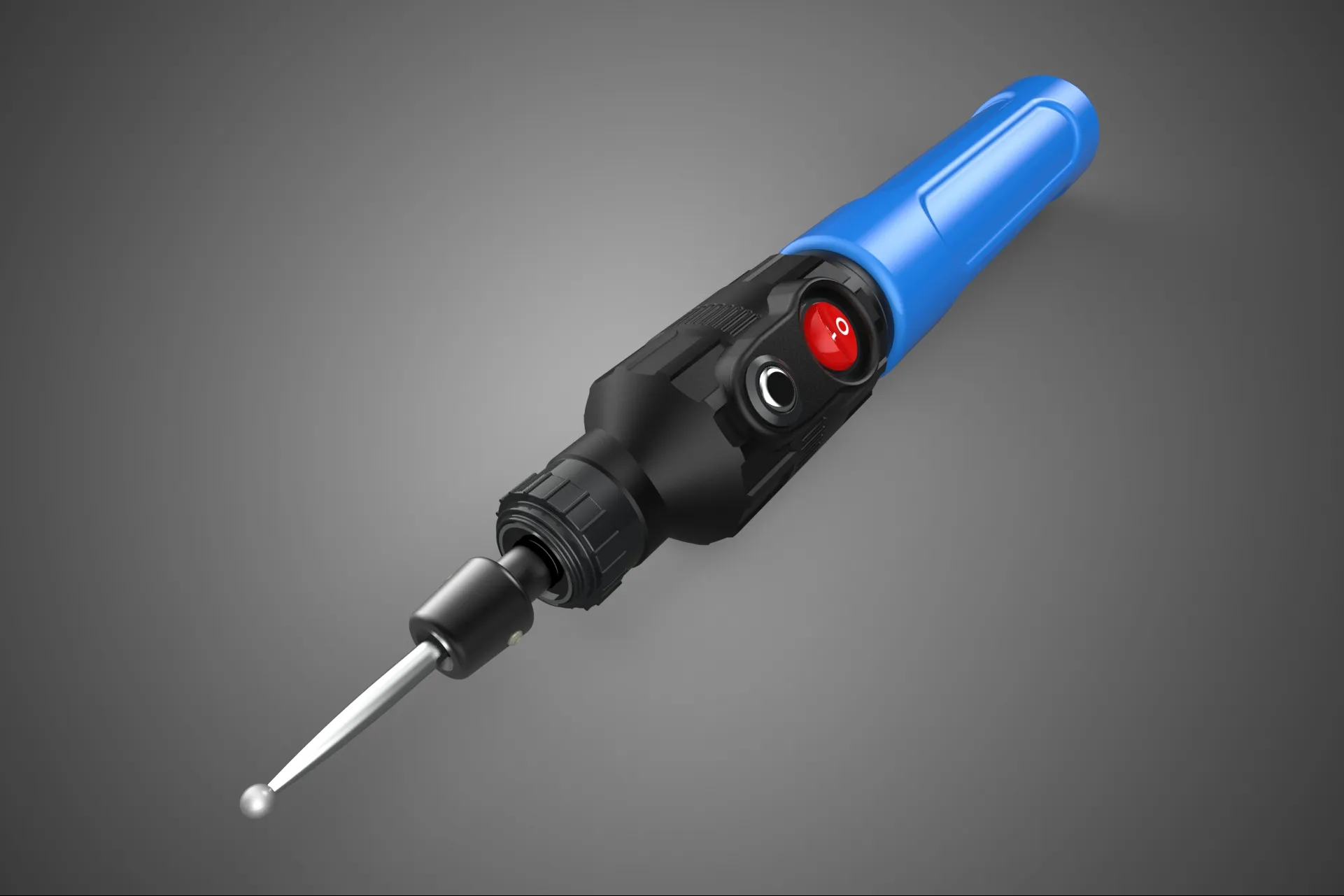 ENGRAVER TOOL PEN ENGRAVING ENGRAVE DIAMOND BALL BURR TIP HEAD 3D Model .c4d .max .obj .3ds .fbx .stl .blend