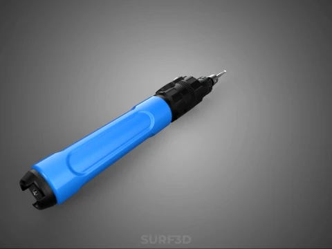 ENGRAVER TOOL PEN ENGRAVING ENGRAVE DIAMOND BALL BURR TIP HEAD 3D Model