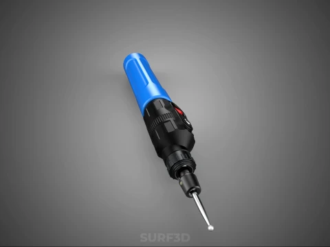 ENGRAVER TOOL PEN ENGRAVING ENGRAVE DIAMOND BALL BURR TIP HEAD 3D Model