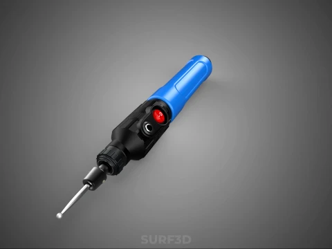 ENGRAVER TOOL PEN ENGRAVING ENGRAVE DIAMOND BALL BURR TIP HEAD 3D Model