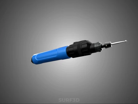ENGRAVER TOOL PEN ENGRAVING ENGRAVE DIAMOND BALL BURR TIP HEAD 3D Model