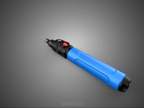 ENGRAVER TOOL PEN ENGRAVING ENGRAVE DIAMOND BALL BURR TIP HEAD 3D Model