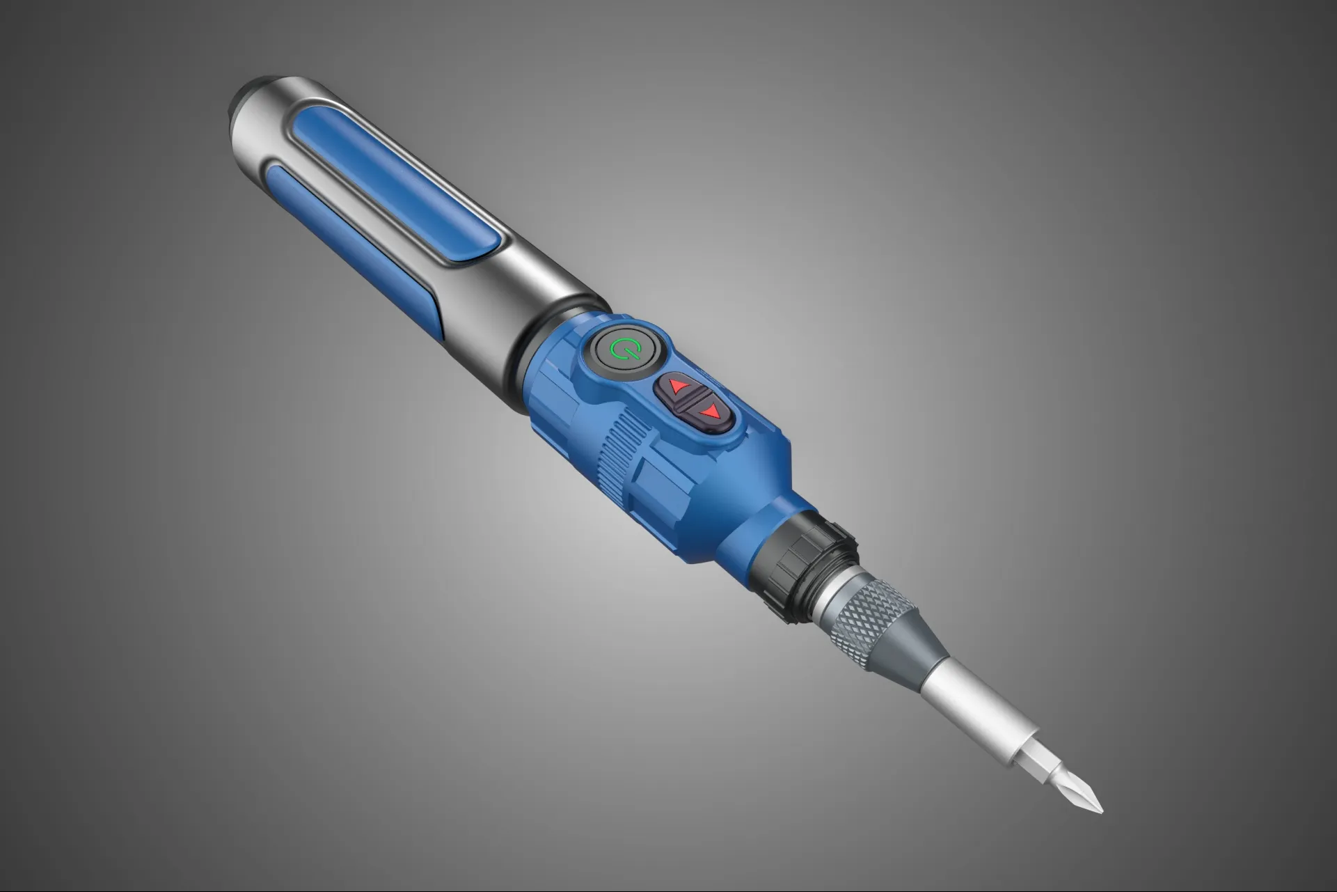 POWER ELECTRIC CORDLESS HANDHELD SCREWDRIVER SCREW DRIVER PEN 3D Model .c4d .max .obj .3ds .fbx .stl .blend 