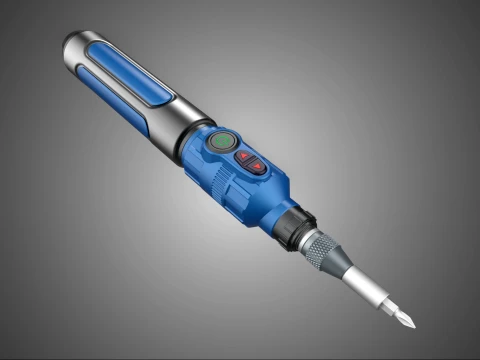 POWER ELECTRIC CORDLESS HANDHELD SCREWDRIVER SCREW DRIVER PEN 3D Model