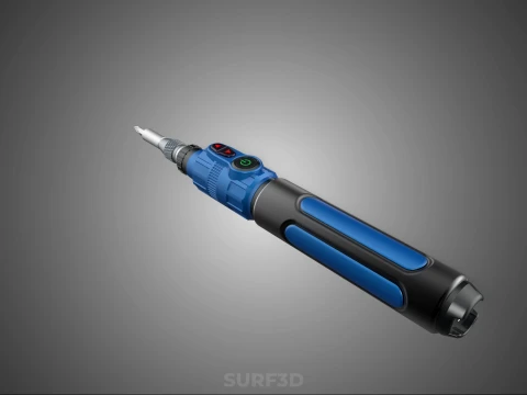 POWER ELECTRIC CORDLESS HANDHELD SCREWDRIVER SCREW DRIVER PEN 3D Model