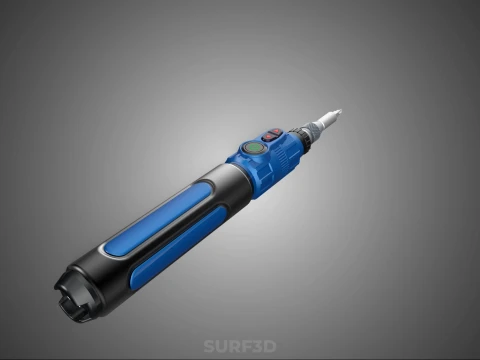 POWER ELECTRIC CORDLESS HANDHELD SCREWDRIVER SCREW DRIVER PEN 3D Model