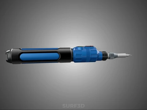 POWER ELECTRIC CORDLESS HANDHELD SCREWDRIVER SCREW DRIVER PEN 3D Model