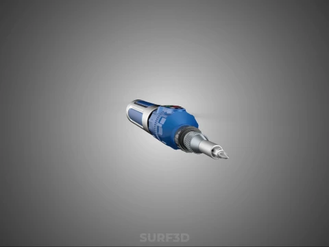 POWER ELECTRIC CORDLESS HANDHELD SCREWDRIVER SCREW DRIVER PEN 3D Model