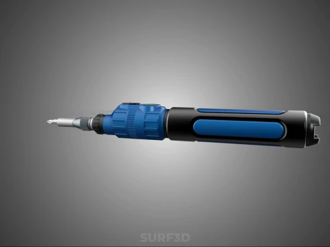 POWER ELECTRIC CORDLESS HANDHELD SCREWDRIVER SCREW DRIVER PEN 3D Model