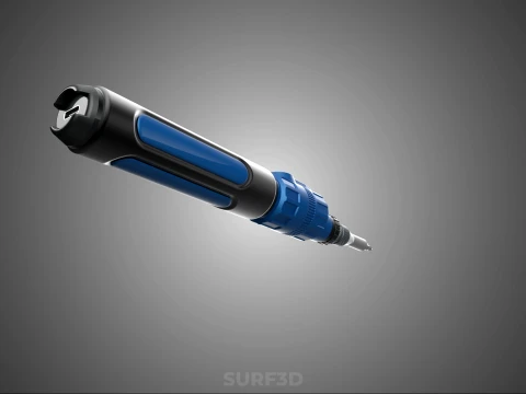 POWER ELECTRIC CORDLESS HANDHELD SCREWDRIVER SCREW DRIVER PEN 3D Model