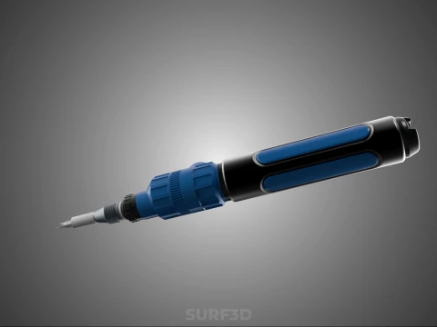 POWER ELECTRIC CORDLESS HANDHELD SCREWDRIVER SCREW DRIVER PEN 3D Model