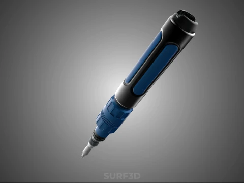 POWER ELECTRIC CORDLESS HANDHELD SCREWDRIVER SCREW DRIVER PEN 3D Model