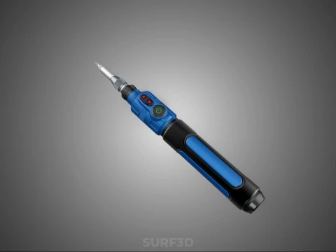 POWER ELECTRIC CORDLESS HANDHELD SCREWDRIVER SCREW DRIVER PEN 3D Model