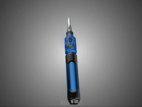 POWER ELECTRIC CORDLESS HANDHELD SCREWDRIVER SCREW DRIVER PEN 3D Model