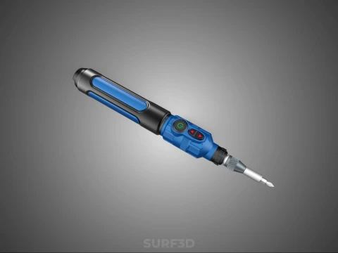 POWER ELECTRIC CORDLESS HANDHELD SCREWDRIVER SCREW DRIVER PEN 3D Model