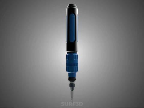 POWER ELECTRIC CORDLESS HANDHELD SCREWDRIVER SCREW DRIVER PEN 3D Model