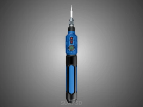 POWER ELECTRIC CORDLESS HANDHELD SCREWDRIVER SCREW DRIVER PEN 3D Model
