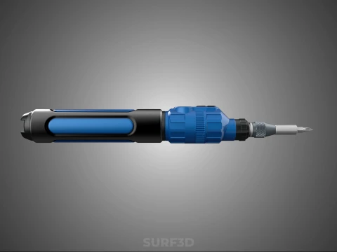 POWER ELECTRIC CORDLESS HANDHELD SCREWDRIVER SCREW DRIVER PEN 3D Model