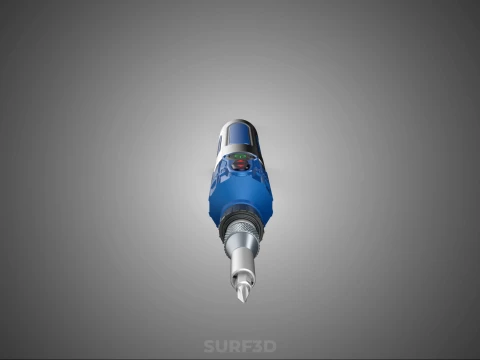 POWER ELECTRIC CORDLESS HANDHELD SCREWDRIVER SCREW DRIVER PEN 3D Model