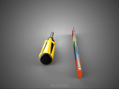 STANDARD MANUAL SCREWDRIVER MAGNETIC DRIVER POINT BIT HEAD TIP 3D Model