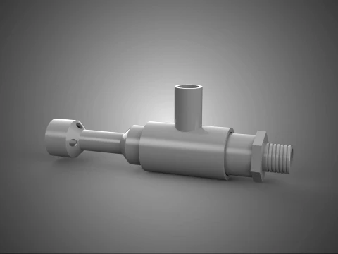 MICROBURBUJA VENTURI GENERADOR INYECTOR TUBO TUBO AIREACION AGUA Modelo 3D