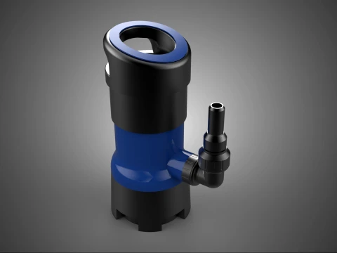 ELECTRIC IMMERSION SUBMERSIBLE SUMP WATER PUMP ESP MOTOR POWER 3D Model