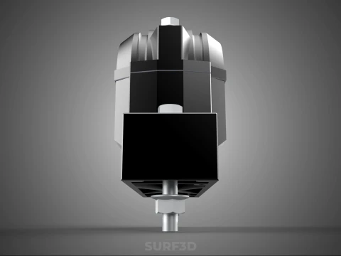 PILLOW BLOCK BEARING HOUSING SPLIT PLUMMER MOUNTING SUPPORT UNIT 3D Model