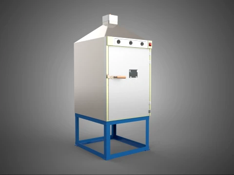 ELECTRIC BOX OVEN HEATING CHAMBER KILN MUFFLE FURNACE MACHINE 3D Modell