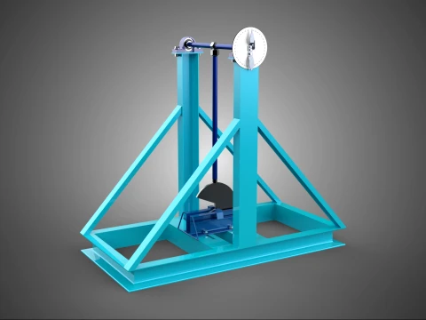 CHARPY IMPACT TESTING MACHINE PENDULUM TESTER STRENGTH TEST TOOL 3D Model