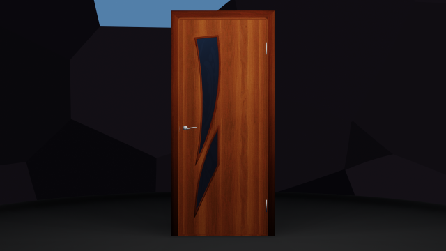 door 3D 模型 .c4d .max .obj .3ds .fbx .stl .blend