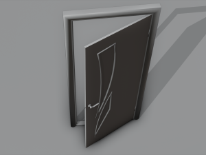 door 3D 模型