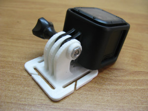 gopro mount 3Dプリントモデル