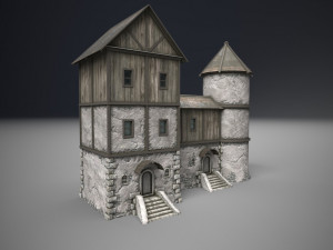 old house 3D Модель