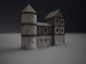 old house Model 3D