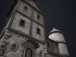 old house Model 3D