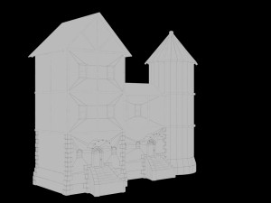old house Model 3D