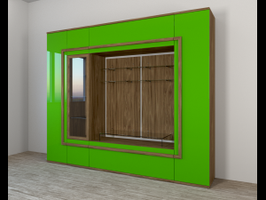 wall baileys shatura - wall for the living room Model 3D