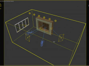 wall baileys shatura - wall for the living room 3D Model