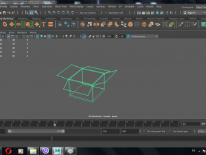 low poly scaffolding model with wooden ladder and carton boxes Modèle 3D
