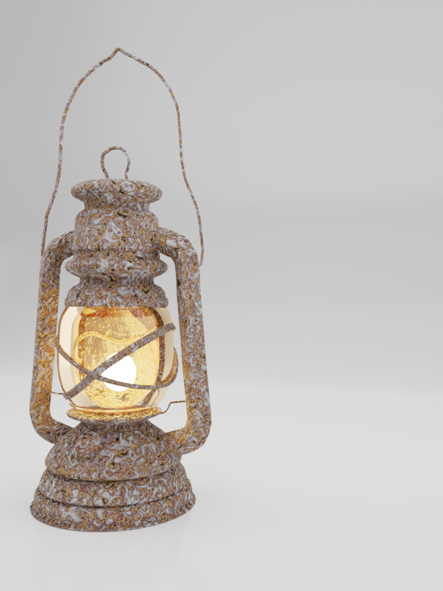 lantern lamp decorative colorful Modelo 3D .c4d .max .obj .3ds .fbx .stl .blend 