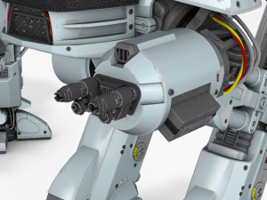 ed-209 3Dモデル