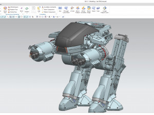 ed-209 3Dモデル