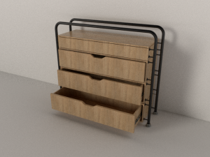 drawer mod 01 Model 3D