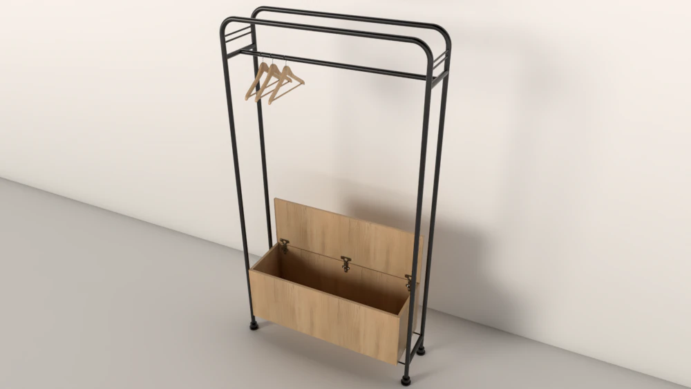 drawer mod 02 3D Model .c4d .max .obj .3ds .fbx .stl .blend