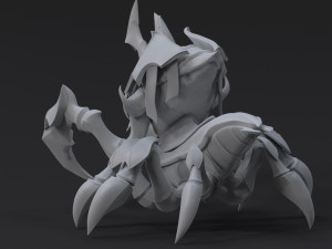 dota 2 fanart nyx assassin 3D प्रिंट मॉडल